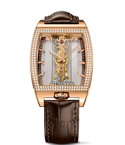 Review Replica Corum Golden Bridge Classic Rose Gold Diamonds Watch B113/01617 - 113.167.85/0002 GL10R